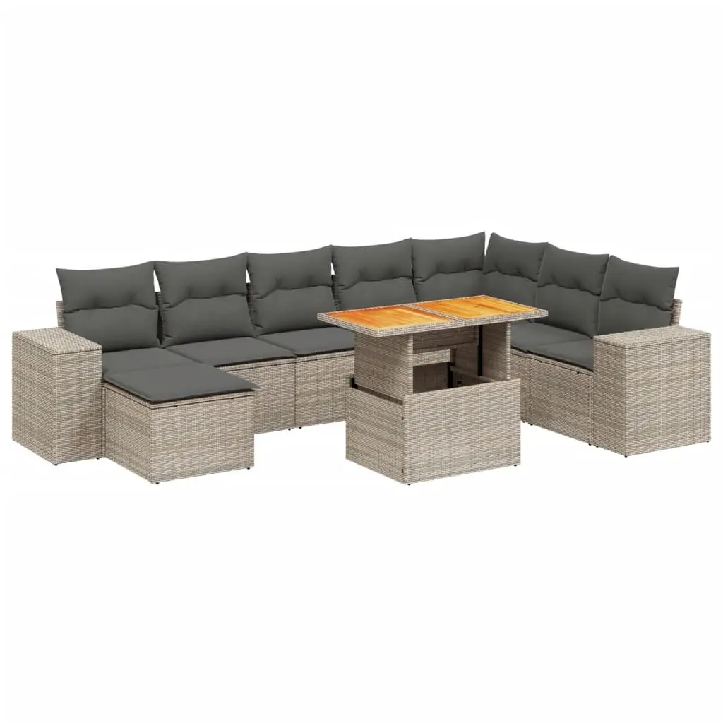 9-Piece Garden Sofa Set