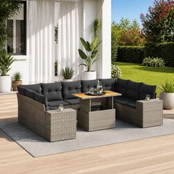 Your Ideal 10-Piece Outdoor Sofa Set Awaits