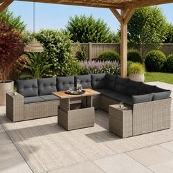 Your Perfect 11-Piece Garden Sofa Set Awaits