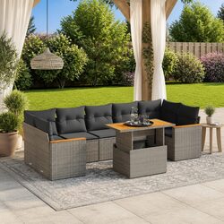 Welcome to Your New Outdoor Oasis: 8-Piece Sofa Set