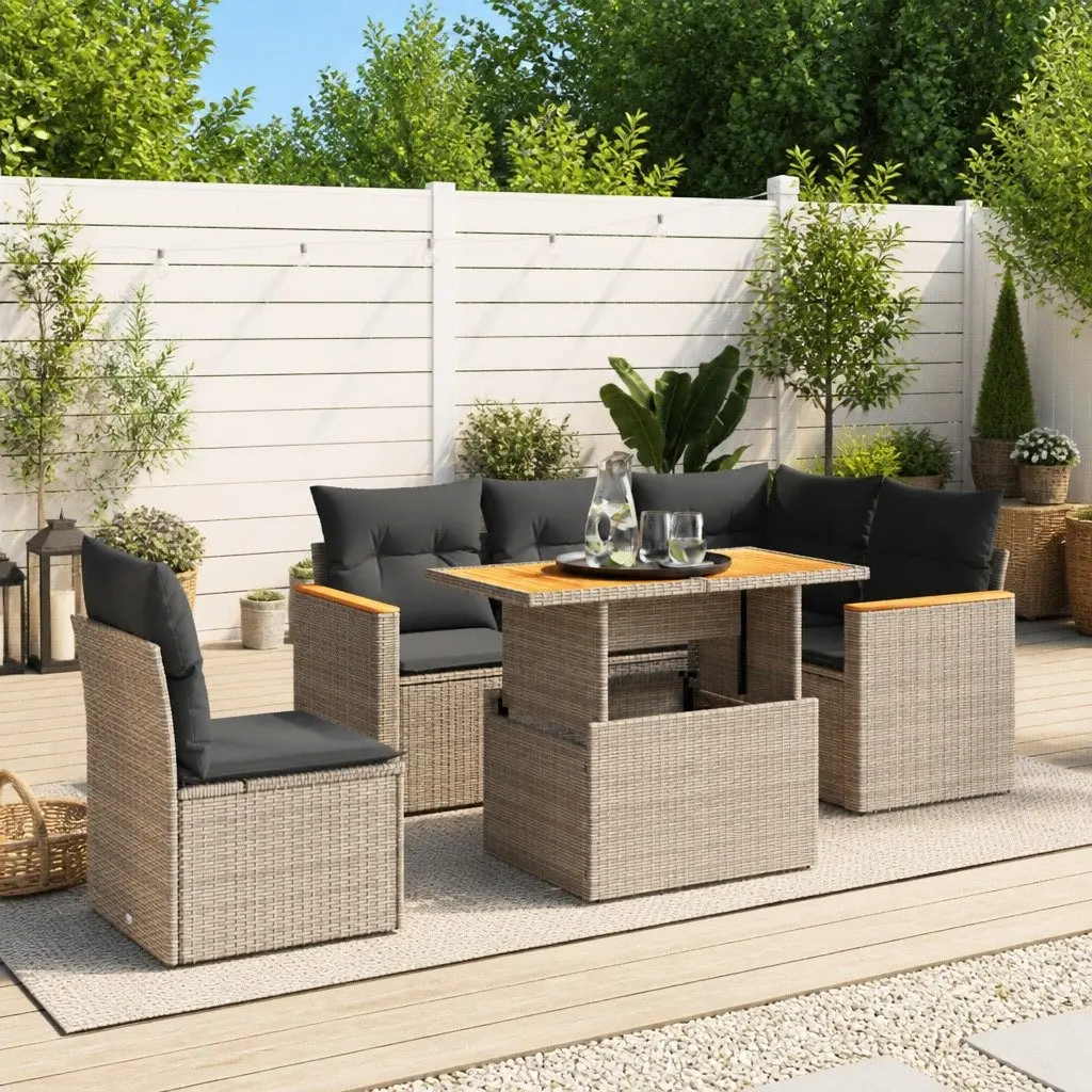6-Piece Garden Sofa Set