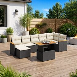 Your Friendly 8 Piece Outdoor Garden Sofa Set