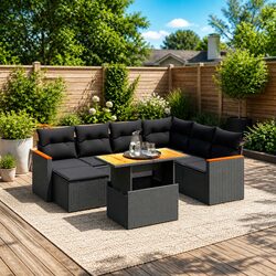 Your Ideal 8-Piece Garden Sofa Set for Relaxation