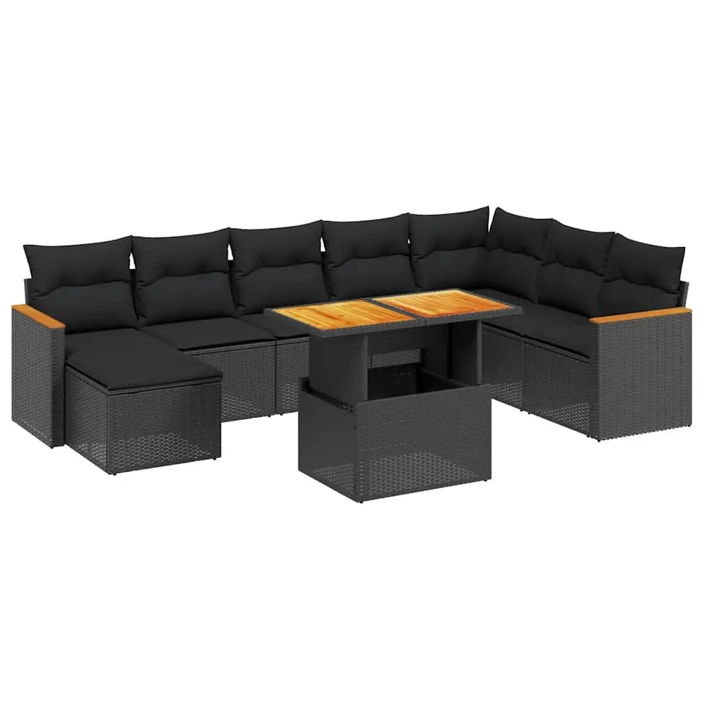 9 Piece Garden Sofa Set