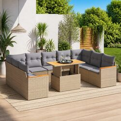 Your Friendly 10-Piece Outdoor Sofa Set Companion