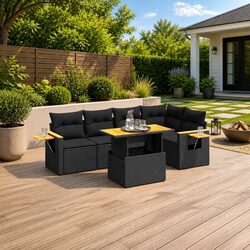 Cozy Up Outside with Our 6-Piece Garden Sofa Set