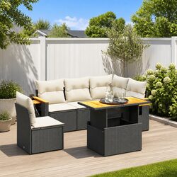 Friendly 6 Piece Garden Sofa Set for Your Outdoor Oasis