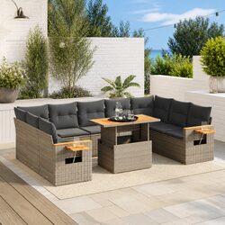 Your Outdoor Oasis Awaits - 11-Piece Sofa Set