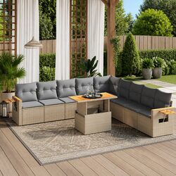 Enjoy the Outdoors with This 11-Piece Modular Sofa Set