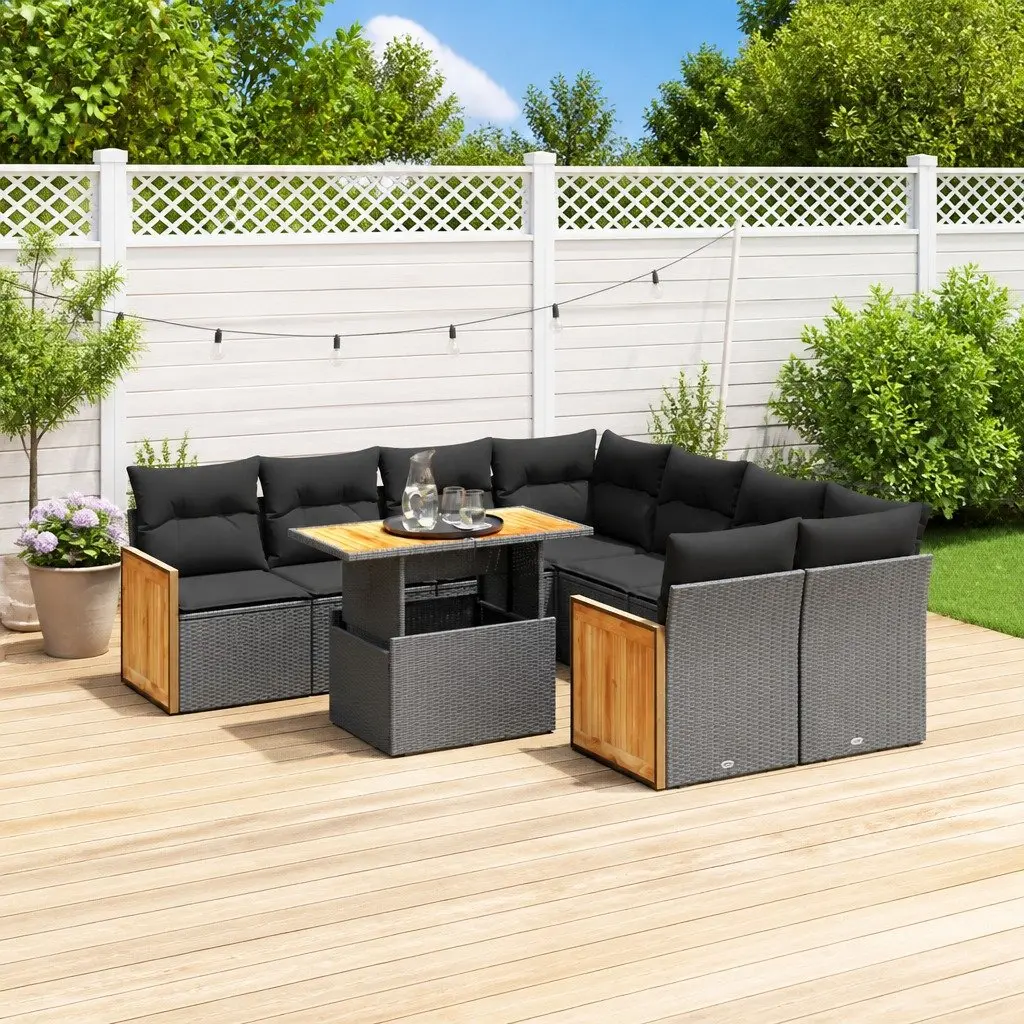 9-Piece Outdoor Sofa Set