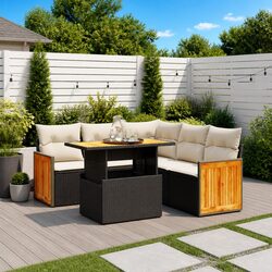 Create a Welcoming Outdoor Space with This Sofa Set