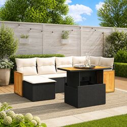 Friendly 7 Piece Garden Sofa Set for Your Outdoor Oasis
