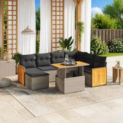 Your Outdoor Comfort: 8 Piece Garden Sofa Set
