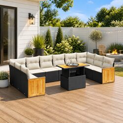 Your Ideal 11-Piece Outdoor Garden Sofa Set Awaits!