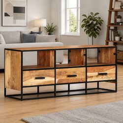 Your New Favorite TV Cabinet Made from Acacia Wood