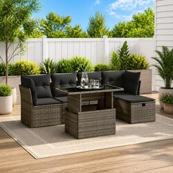 Your New 6 Piece Garden Sofa Set Awaits!