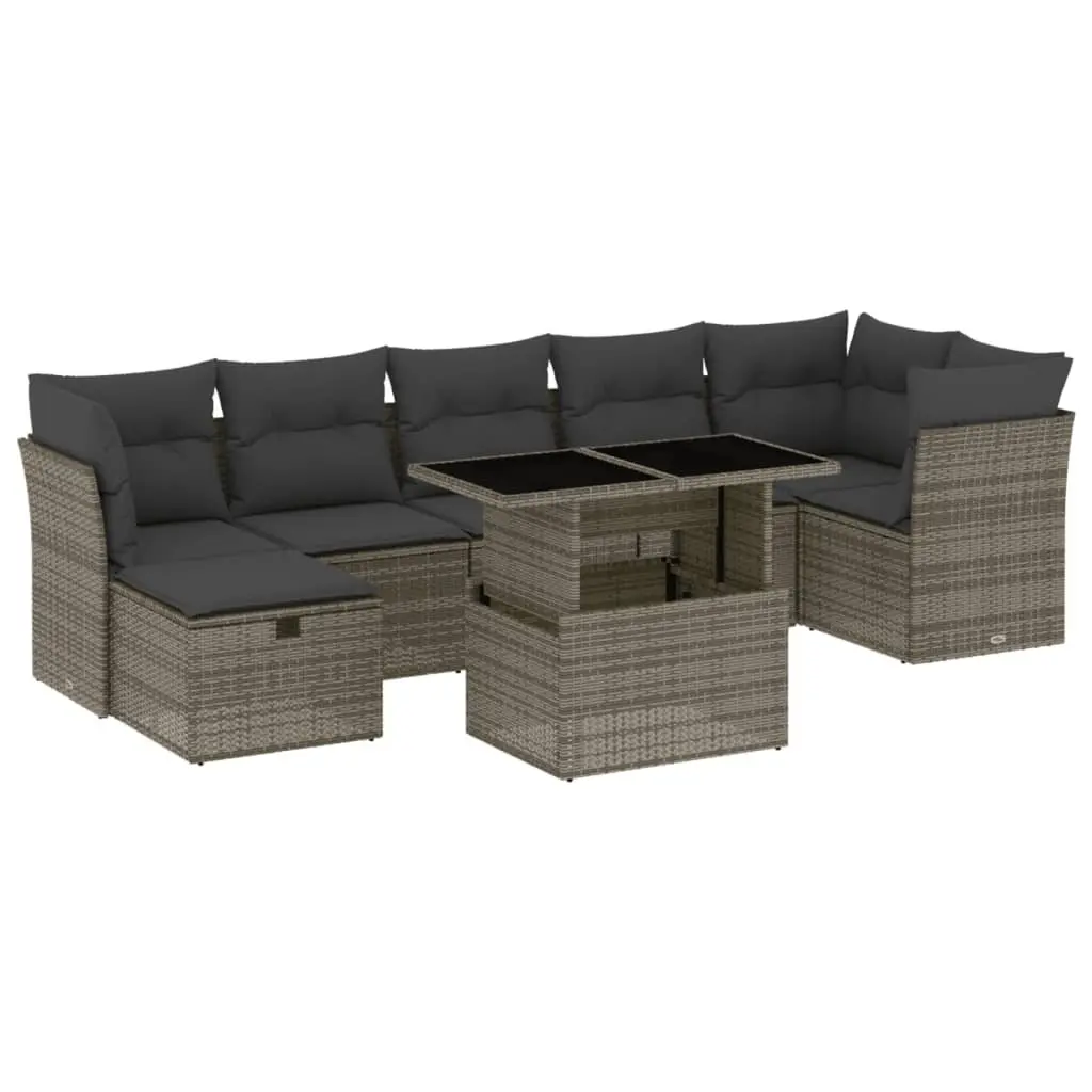 8-Piece Sofa Set for Outdoor Relaxation