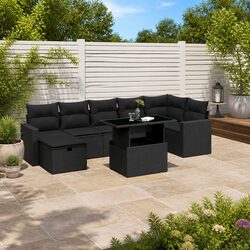 Friendly 8 Piece Outdoor Sofa Set for Your Enjoyment