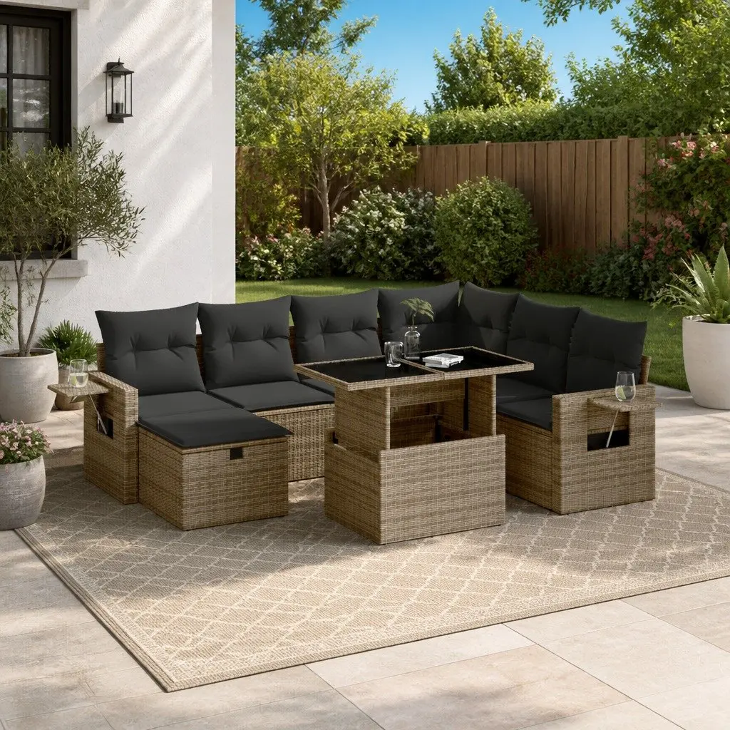 8-Piece Garden Sofa Set