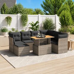 Your Ideal 8-Piece Modular Garden Sofa Set