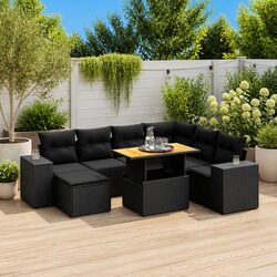 Create a Welcoming Outdoor Space with This 8 Piece Sofa Set