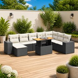 Your Perfect 9-Piece Outdoor Sofa Set Awaits You