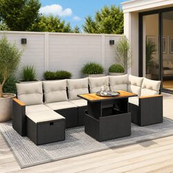 Your Perfect 8-Piece Outdoor Sofa Set Awaits