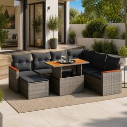 Your Perfect 8-Piece Garden Sofa Set for Outdoor Living