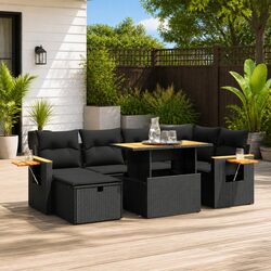 Stylish 7 Piece Garden Sofa Set to Enhance Outdoor Living