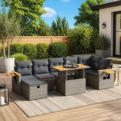 Your New 8 Piece Garden Sofa Set Awaits