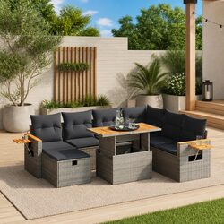Your Perfect 8-Piece Garden Sofa Set Awaits You