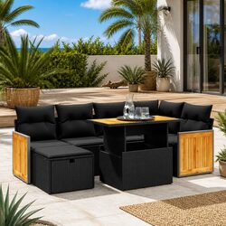 You’ll Love This 7 Piece Garden Sofa Set for Relaxing Outdoors