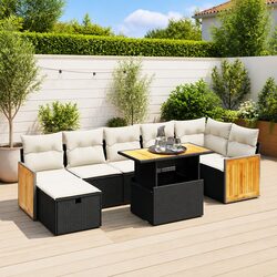 Your Outdoor Space's New 8-Piece Sofa Set