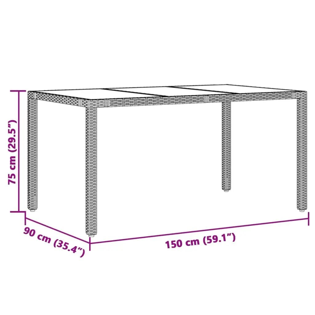 7 Piece Patio Dining Set