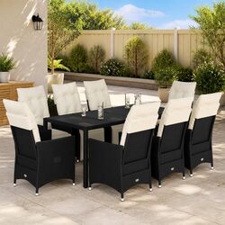 Friendly 9-Piece Garden Dining Set for You