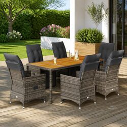 Friendly 7-Piece Garden Bistro Set for Your Patio