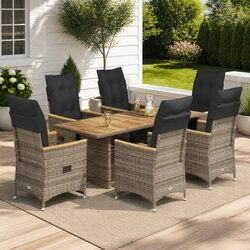 Make Your Outdoor Experience with This 7 Piece Bistro Set