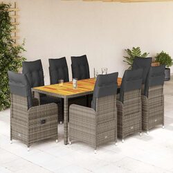 9 Piece Garden Bistro Set