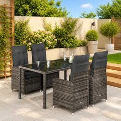 Your Perfect Outdoor 5 Piece Bistro Set with Cushions