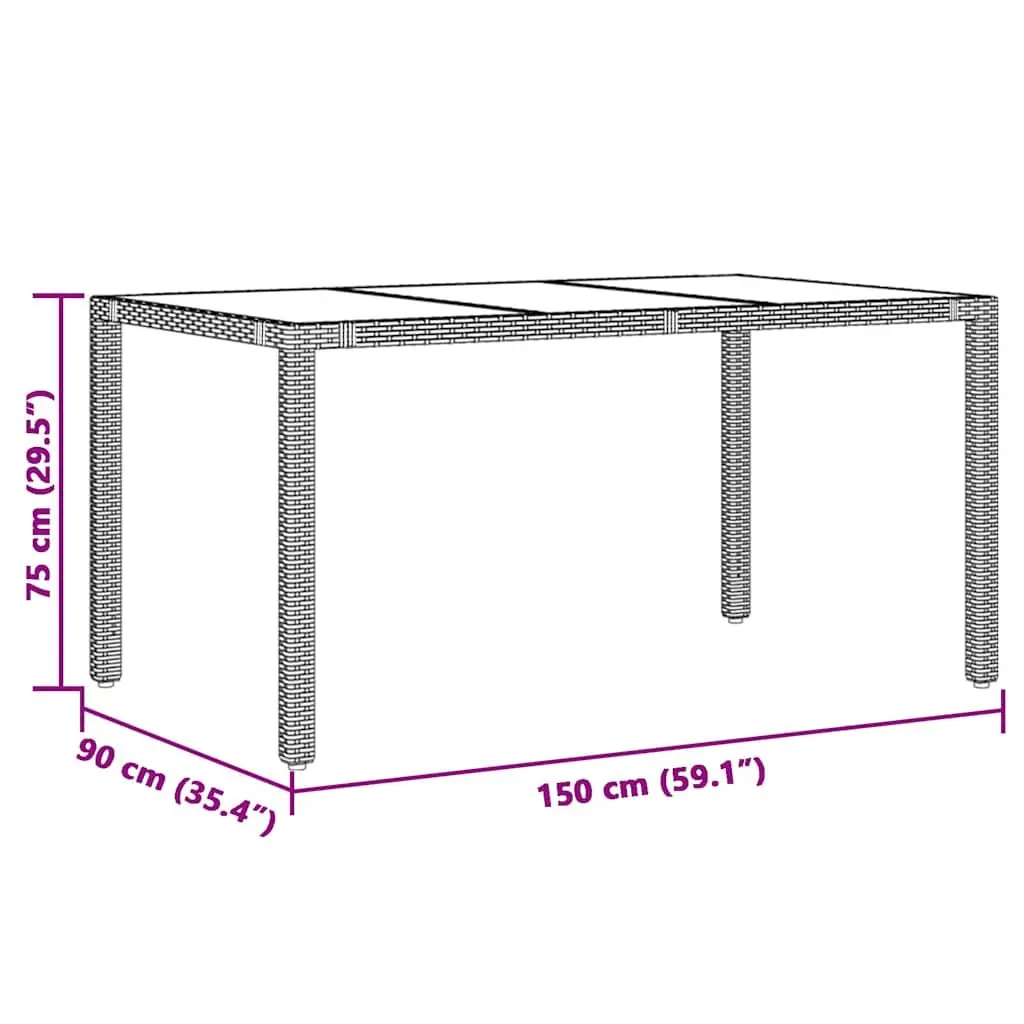 7 Piece Outdoor Bistro Set