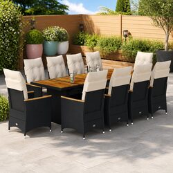 You’ll Love This 11-Piece Bistro Set for Your Outdoors