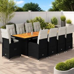 Enjoy Outdoor Living with This 11-Piece Bistro Set