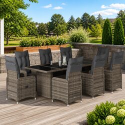 Your New Favorite 9 Piece Outdoor Bistro Set