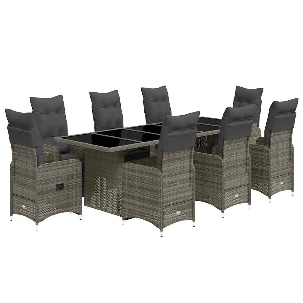 9 Piece Outdoor Bistro Set