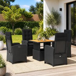 Create a Relaxing Outdoor Area with This Dining Set