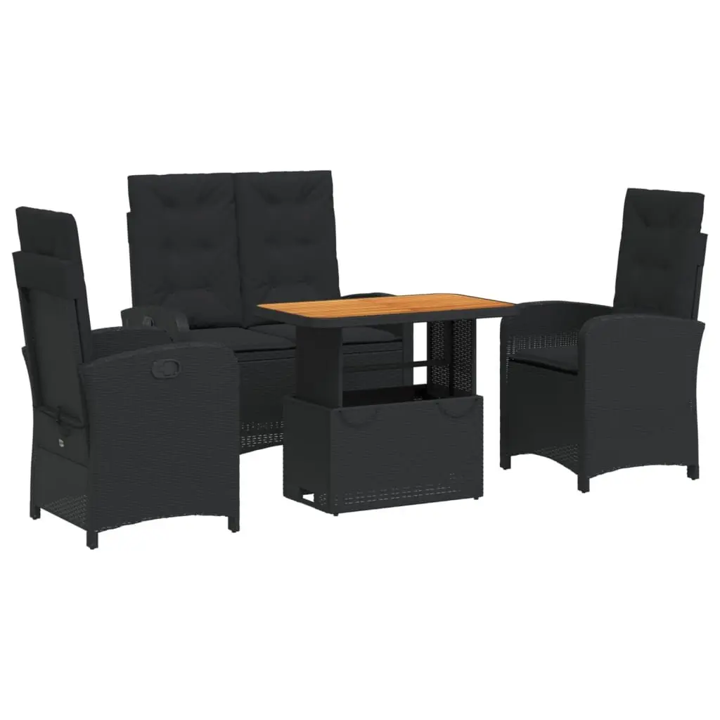 4 Piece Outdoor Dining Set for Relaxation