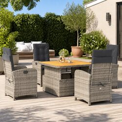 Your New 5-Piece Garden Dining Set Awaits You
