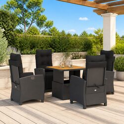 A Friendly 5 Piece Outdoor Dining Set Awaits You
