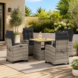 Friendly 5-Piece Outdoor Dining Set for Your Space