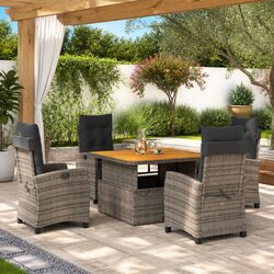 Your Friendly Outdoor Dining Solution: 5 Piece Set